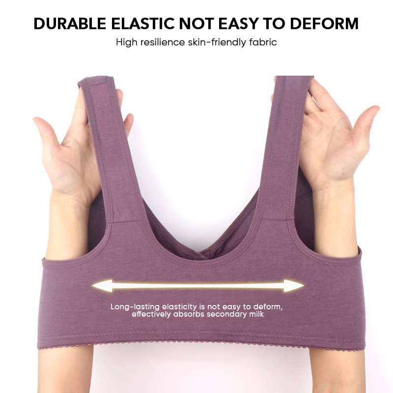 Design for Senior Front Closure Cotton Bra