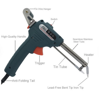 60W Manual Soldering Iron Gun