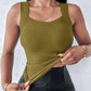🔥💐Women's U Neck Thermal Tank Tops with Built-In Bra