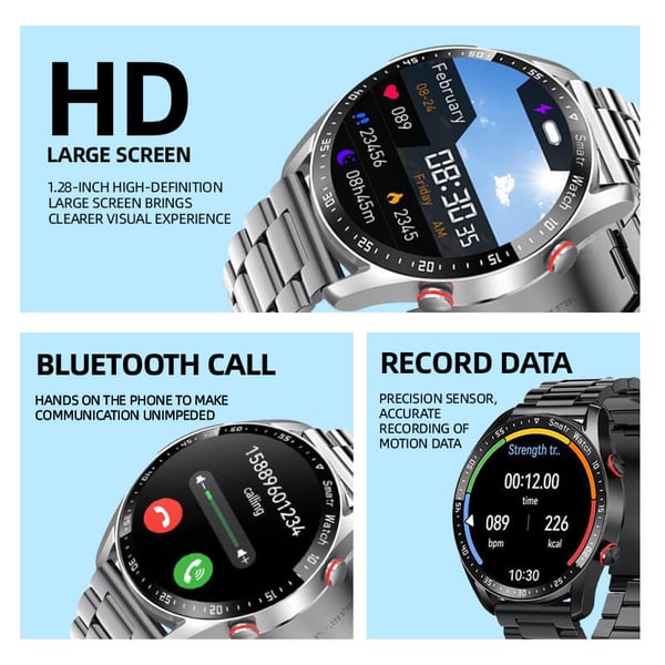 🔥Multifunctional Bluetooth Talk Casual Smartwatch  For Men/Women