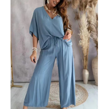 Women’s Casual Loose Solid Color Suit