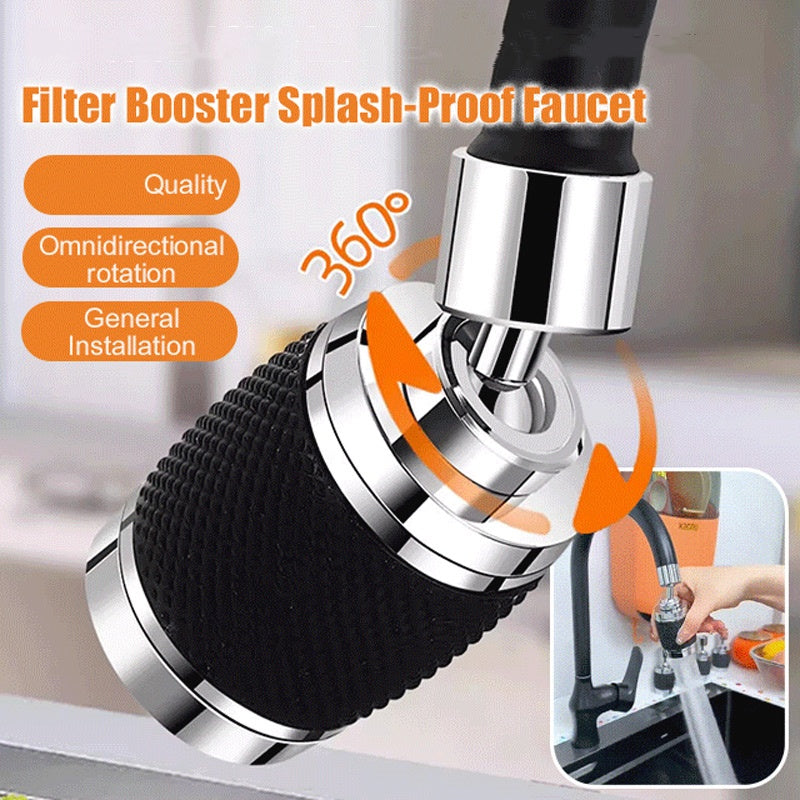 360-Degree Swivel Splash-Proof Faucet Aerator