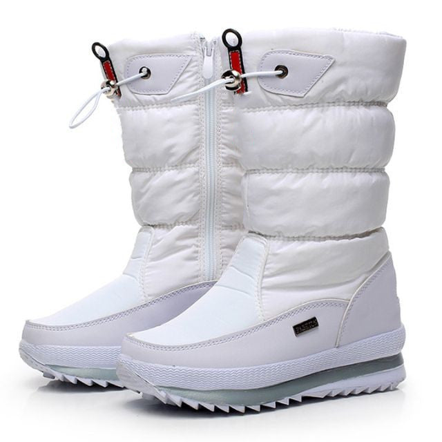 Premium Waterproof Faux Fur Non-Slip Women's Snow Boots