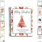 🎄🎁🎅DIY Spiral-Bound Christmas Gift Card Album with Surprise Pages👍