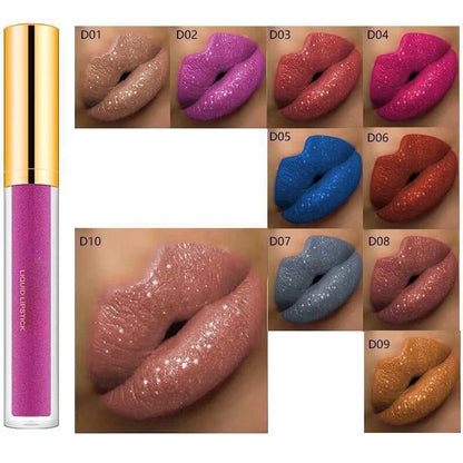 🔥Buy 1 Get 1 Free 🔥Metallic Liquid Diamond Glitter Lipstick