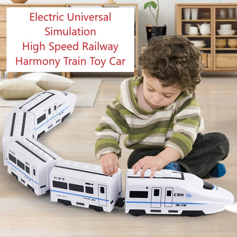 Electric Universal Simulation High-Speed Railway Harmony Train Toy