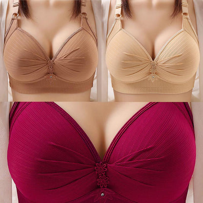 2024 Plus Size Comfortable Underwear Bra