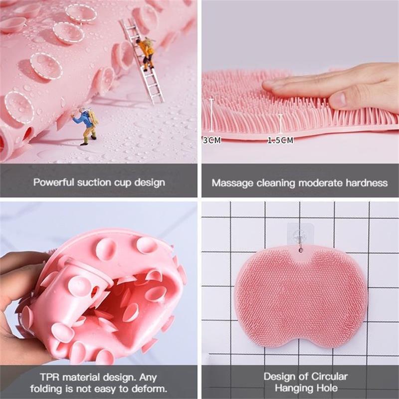 🔥Shower Foot & Back Scrubber, Massage Pad✨
