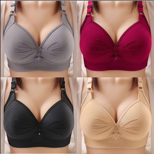 2024 Plus Size Comfortable Underwear Bra