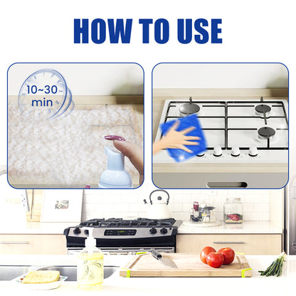 Heavy-Duty Kitchen Foaming Degreaser & Cleaner