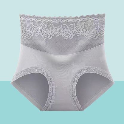 High Waist Anti-Side Leakage Lace Panties