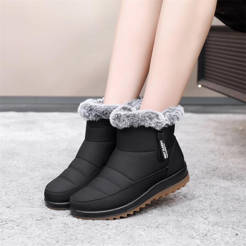 Women's Winter Waterproof Warm Cotton Boots