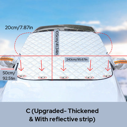 🔥Magnetic Car Anti-snow Cover