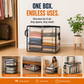 🔥Buy 2 Get 1 Free📦Portable Large Heavy-Duty Thick Plastic Clear Storage Box with Hinged Lid | Home, Travel & Camping