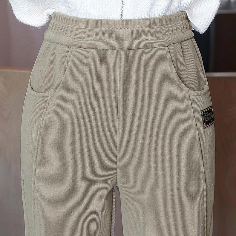 Women's High-waist Warm Faux Fleece-lined Pants