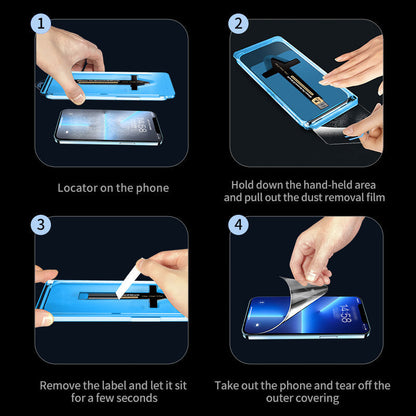 Phone Screen Clear Protector With Tools For Easy Installation