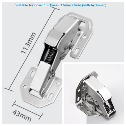 Cabinet Hinge - Easy Installation Bridge Shaped Door Hinges