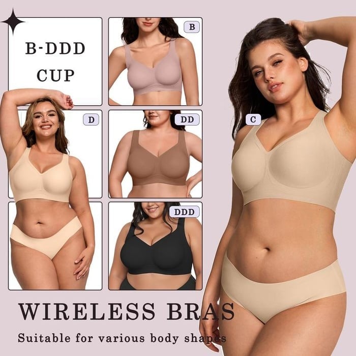 🏆Super Firming Bra | Women Wirefree Seamless Bras 👍No more sagging breasts