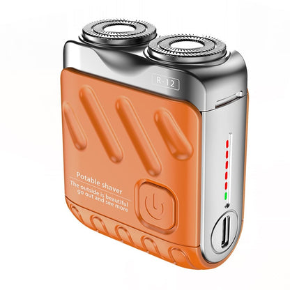 🔥 Mini Electric Rotary Dual Ring Pocket Shaver
