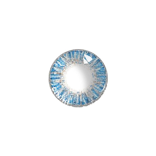 Fresh True Sapphire Cosmetic Colored Contact Lenses