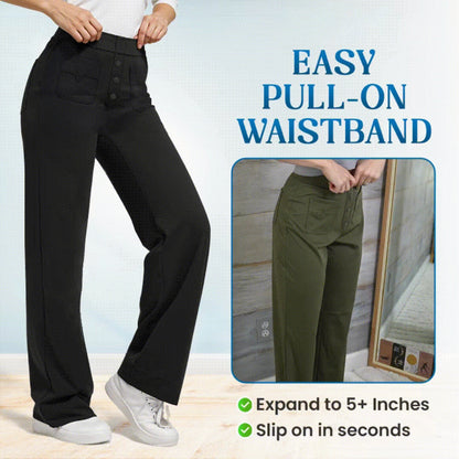 S-5XL⏳Women's Stretchy Comfortable Casual Pants