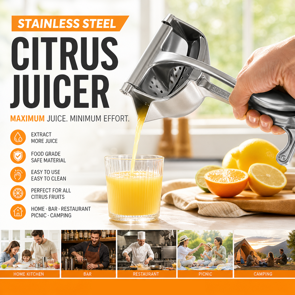 Stainless Steel Juicer
