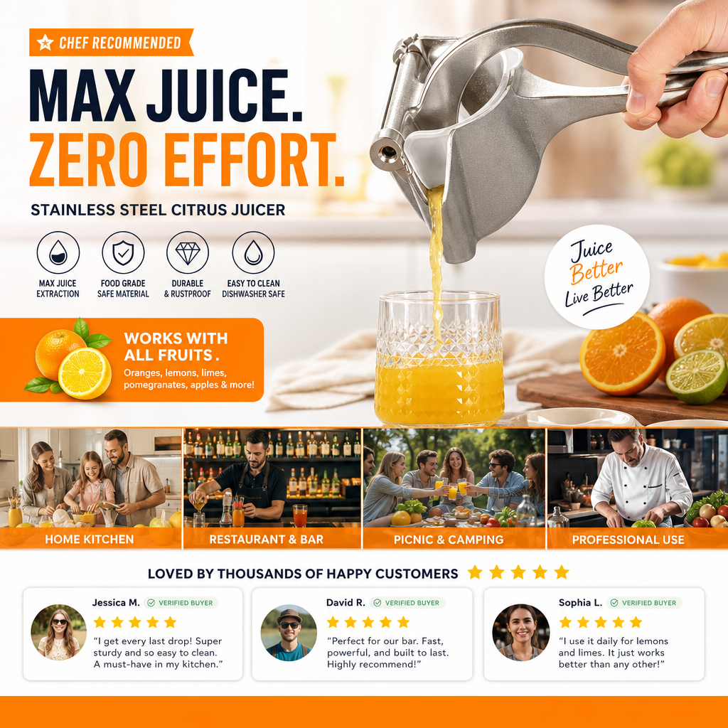 Stainless Steel Juicer