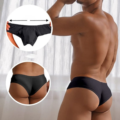 🌷BUY 2 GET 1 FREE🌷Men's Solid Color Breathable Low Waist Briefs