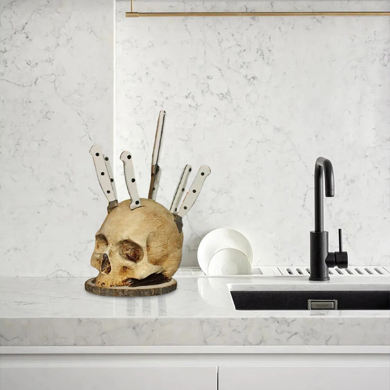 (🎃Hot Sale Promotion🎃 )Gothic Skull Knife Holder
