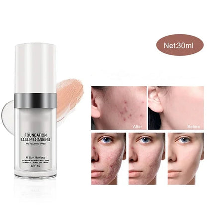 Long-Lasting Moisturizing Colour Changing Foundation