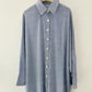 【Relaxed】Striped Cardigan Loose Large Size Irregular Dress