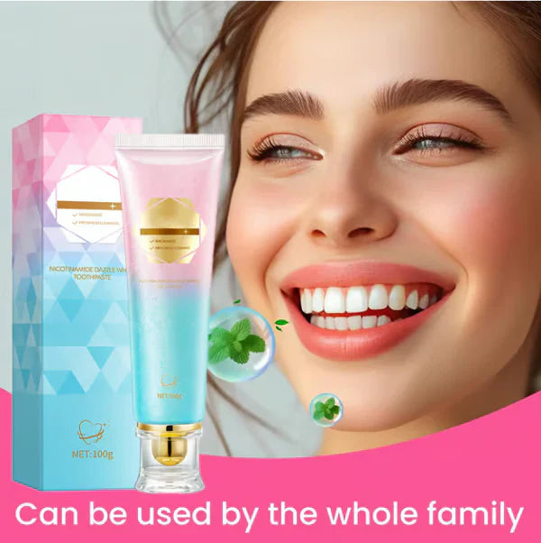 🦷Niacinamide Toothpaste for Bright White Teeth🦷The New Secret Weapon for Your Smile!