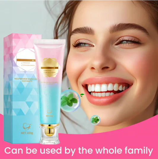 🦷Niacinamide Toothpaste for Bright White Teeth🦷The New Secret Weapon for Your Smile!