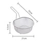 💞 Handheld Steel Sieve – No Rust, No Splatter 🍲