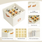 👟 Fabric Shoe Organizer Storage Box – Foldable, Large Capacity, Dustproof & Breathable for Closet & Bedroom 🧺✨