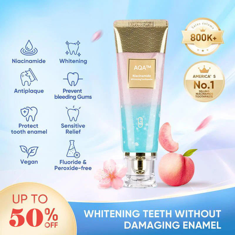 🦷Niacinamide Toothpaste for Bright White Teeth🦷The New Secret Weapon for Your Smile!
