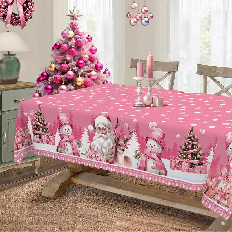 🦌Christmas Early Bird Special🎄Joyful Festive Classic Christmas Tablecloth