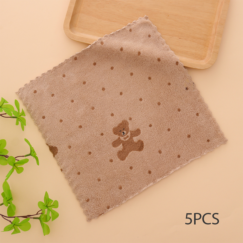 ⏳Time-Limited Special⏰5PCS Coral Flannel Dish Towels for Home Use