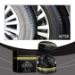 ✨ Tire wax – Restores black gloss, blocks UV, repels dirt. Easy & quick!🚗