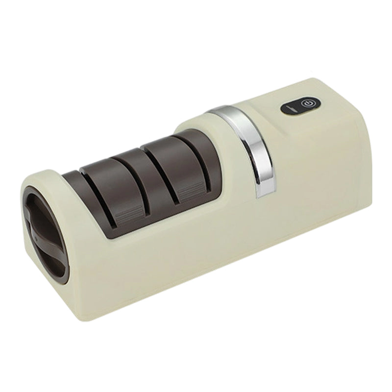 🔥Automatic Kitchen Knife Sharpener – Cordless, Diamond Wheel & Suction Base 🔪⚡