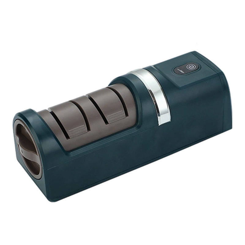 🔥Automatic Kitchen Knife Sharpener – Cordless, Diamond Wheel & Suction Base 🔪⚡