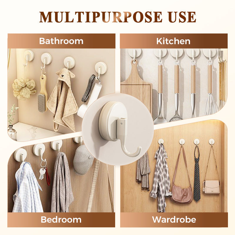 Suction Cup Hook - No Drill, No Trace & Reusable