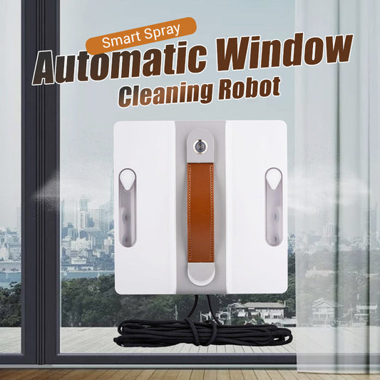 ✨🔥Automatic Window Cleaning Robot with Smart Spray🤖