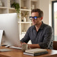 Chic Oversized Square Blue Light Blocking Glasses