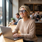 Chic Oversized Square Blue Light Blocking Glasses