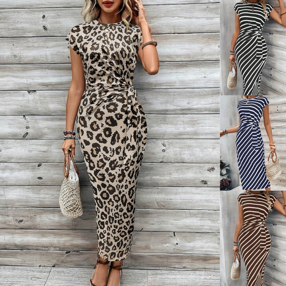 🥰Women's Elegant Tie Waist Dress