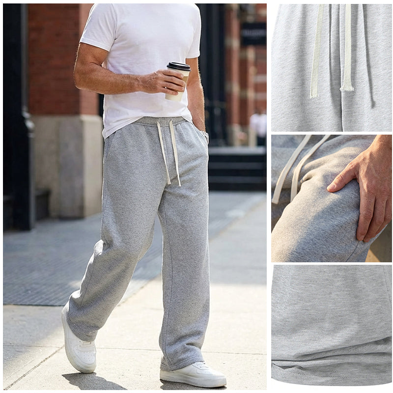 Men's Casual Loose Fit Drawstring Pants
