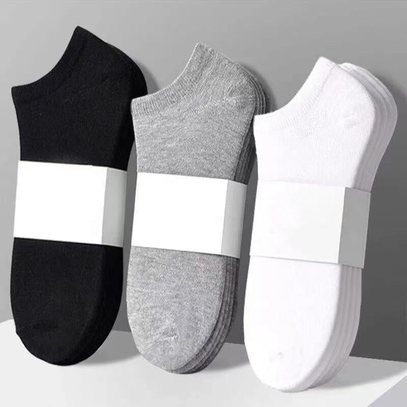 Breathable Cotton Blend Athletic Socks 