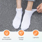 Breathable Cotton Blend Athletic Socks 