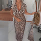 👗Women's V-Neck Leopard Print Dress